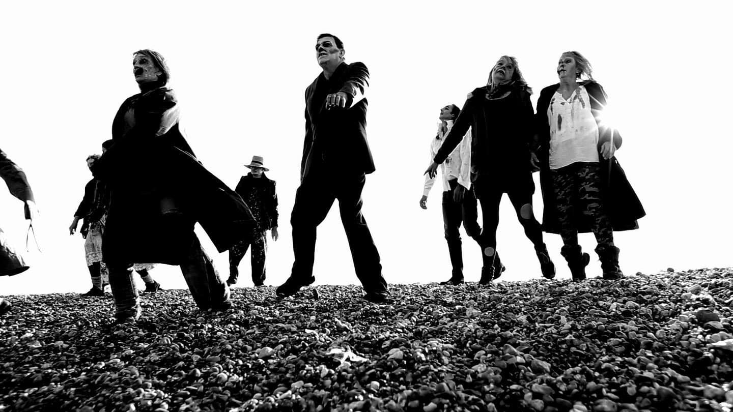 Tom and His Zombie Wife backdrop