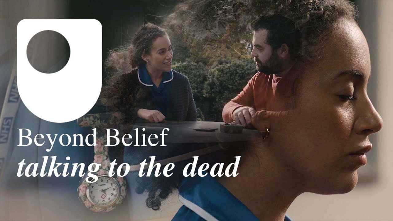 Beyond Belief - talking to the dead backdrop