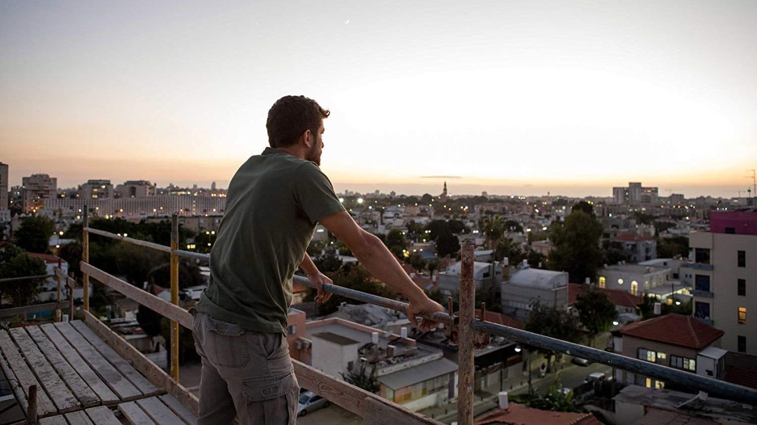 Scaffolding backdrop