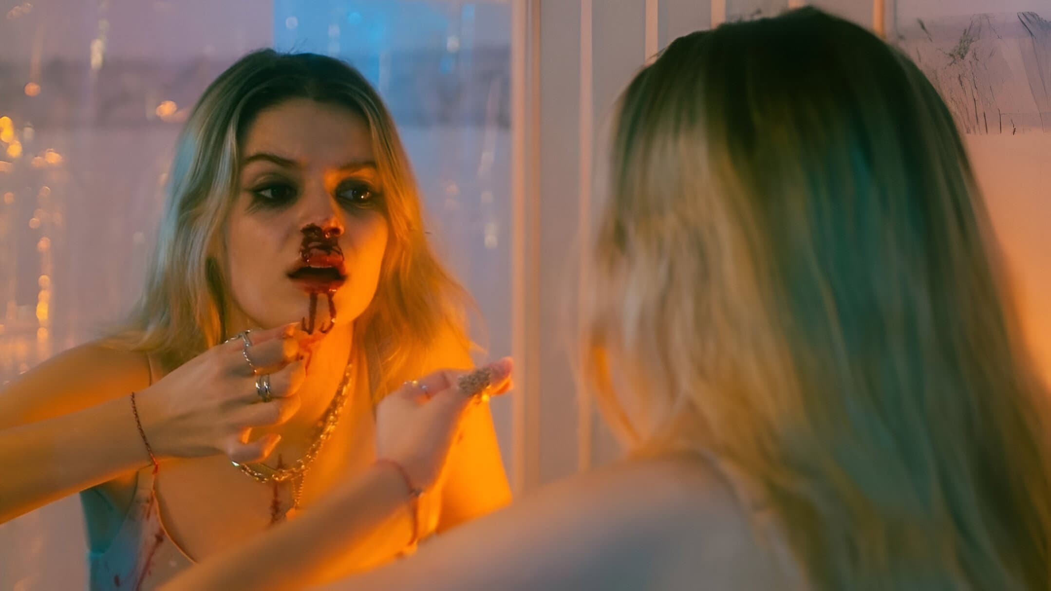 Bloody Hell backdrop