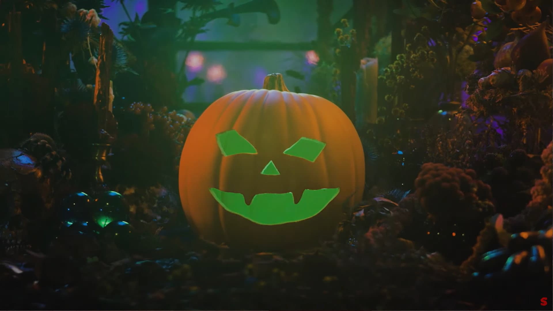 Revenge of the Ghoul Log backdrop