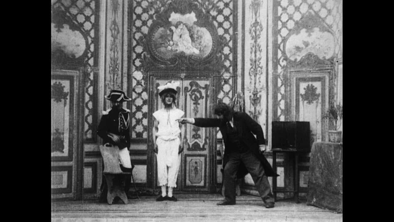 At the Hypnotist's backdrop