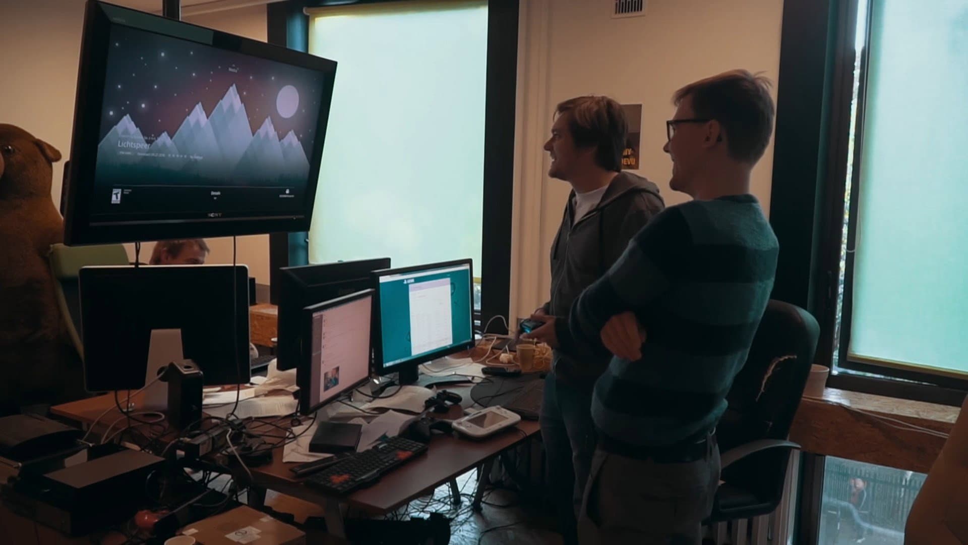 We are Alright backdrop