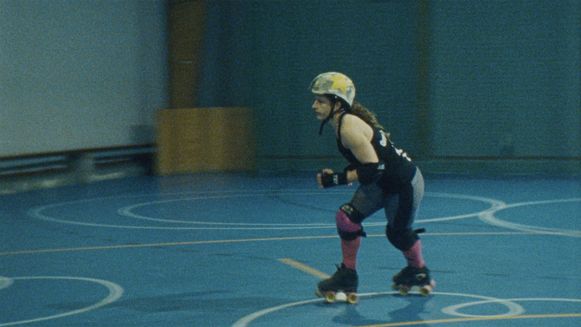 Arabesques and mouth guards backdrop