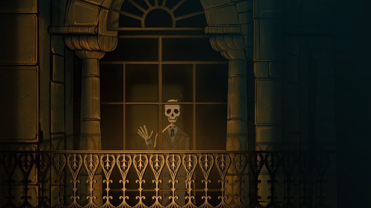 Flores in the House of the Dogs backdrop