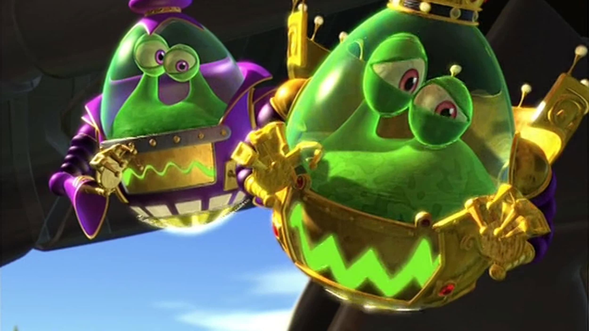 Jimmy Neutron: The Eggpire Strikes Back backdrop