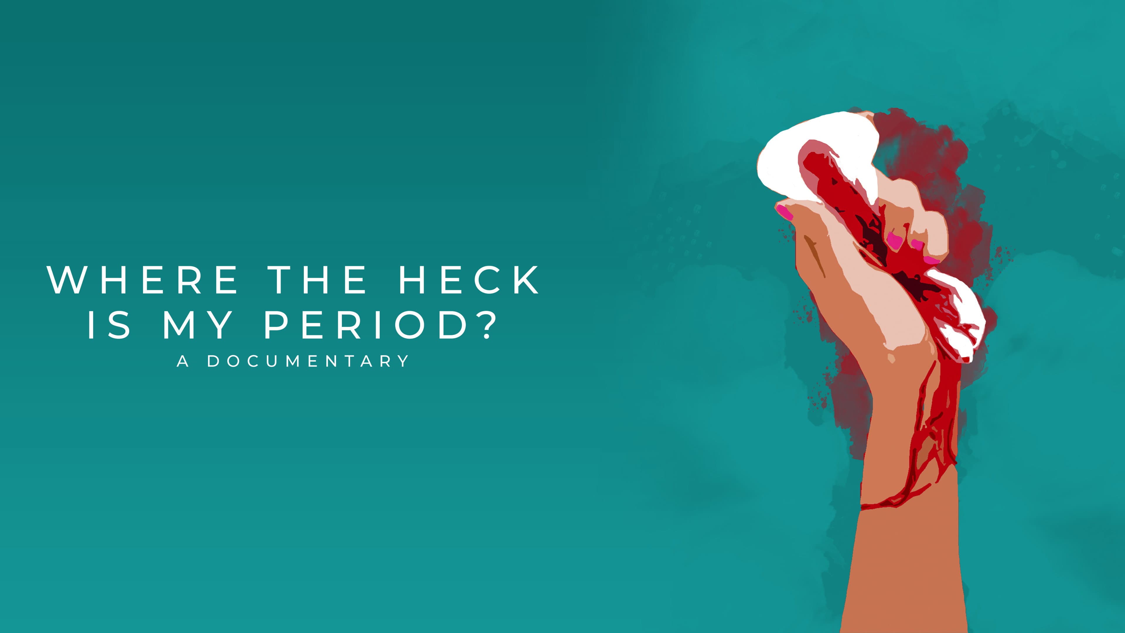 Where the Heck Is My Period? backdrop