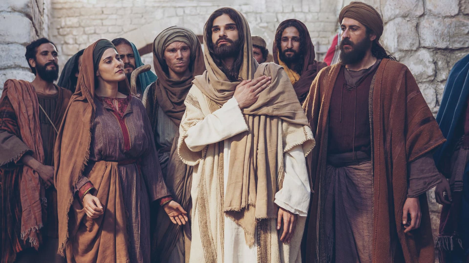 Jesus, from Nazareth to Jerusalem backdrop