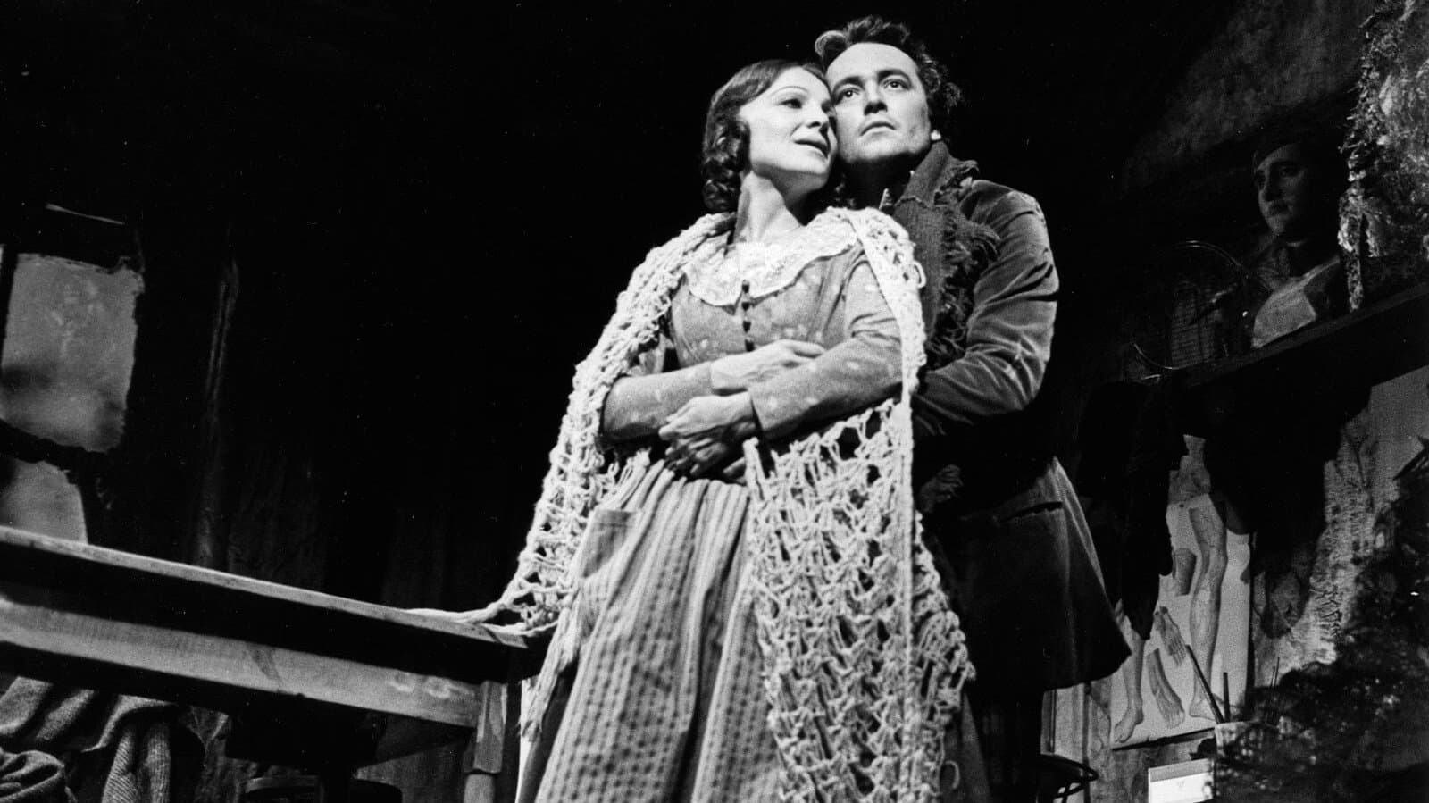 Puccini: La bohème backdrop