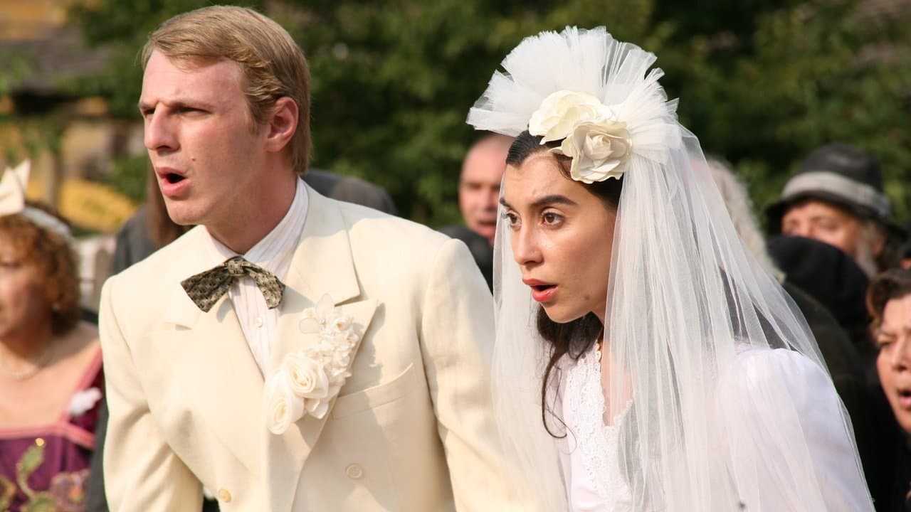 Silent Wedding backdrop