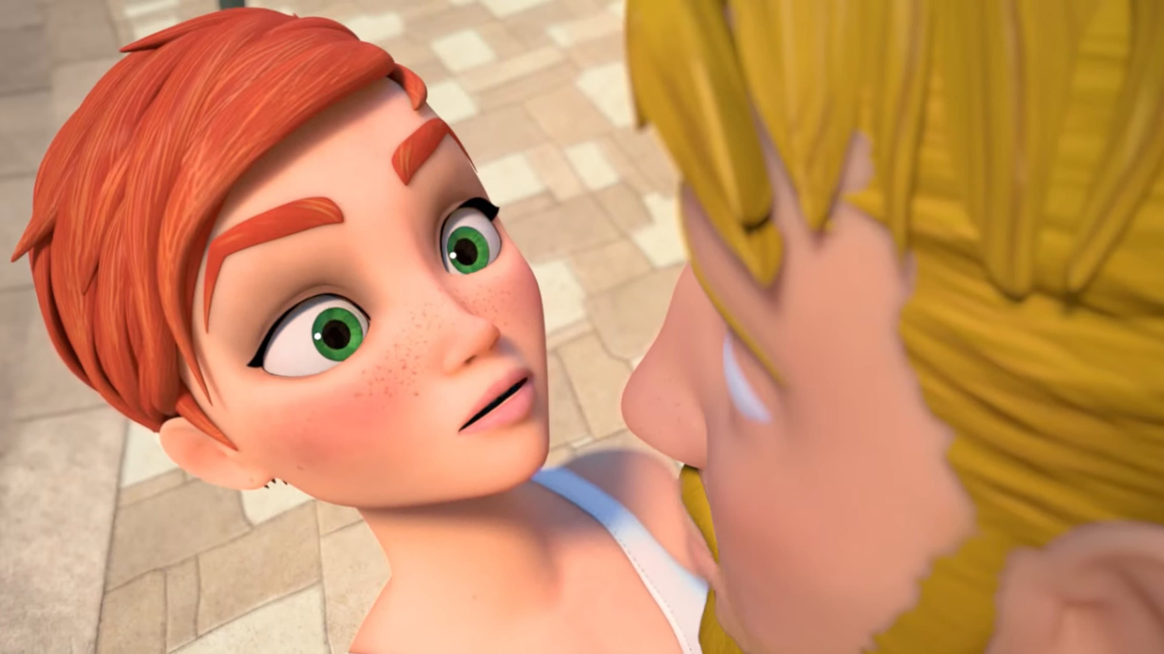 Hé Mademoiselle backdrop