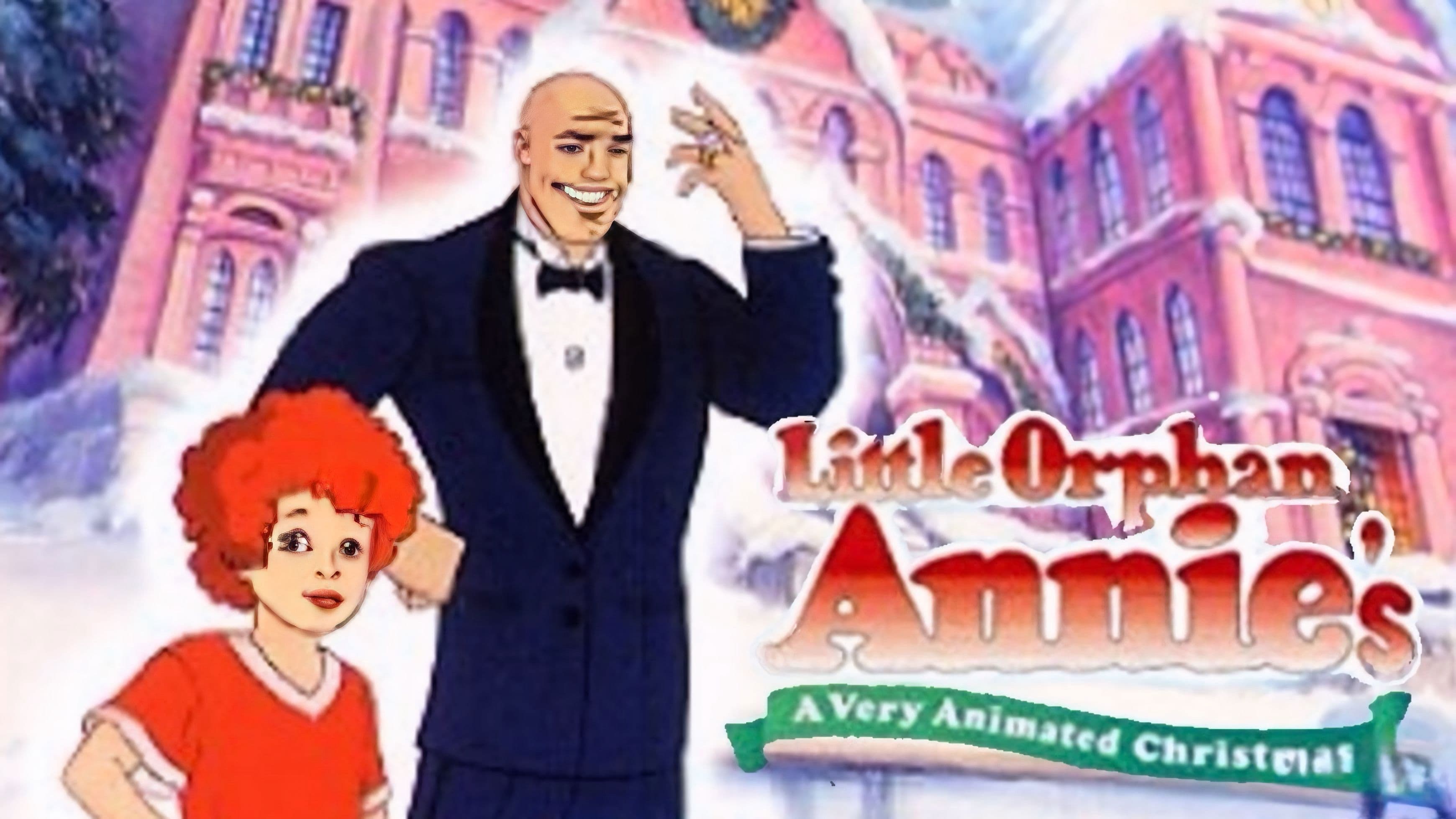 Little Orphan Annie's A Very Animated Christmas backdrop