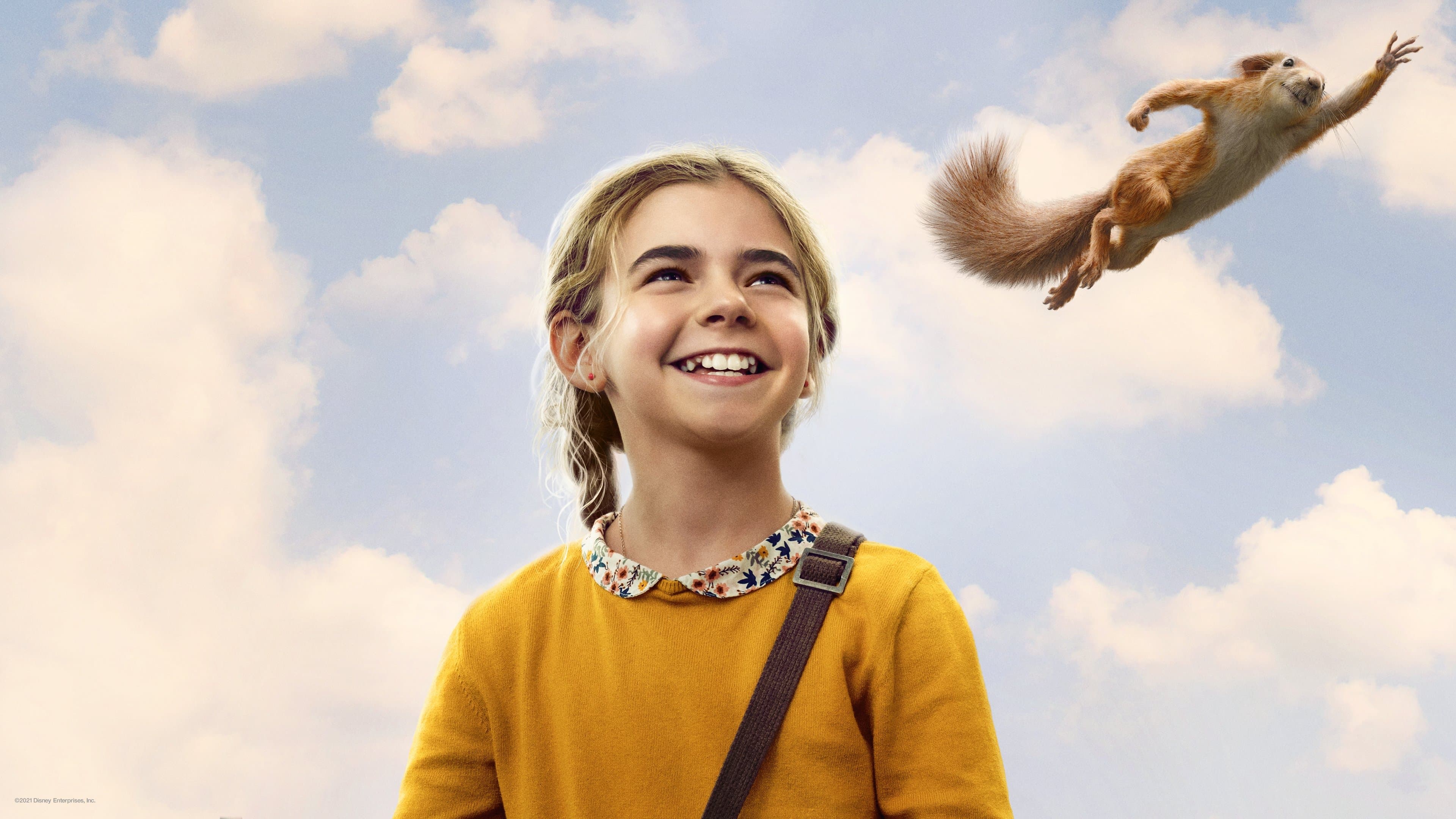 Flora & Ulysses backdrop