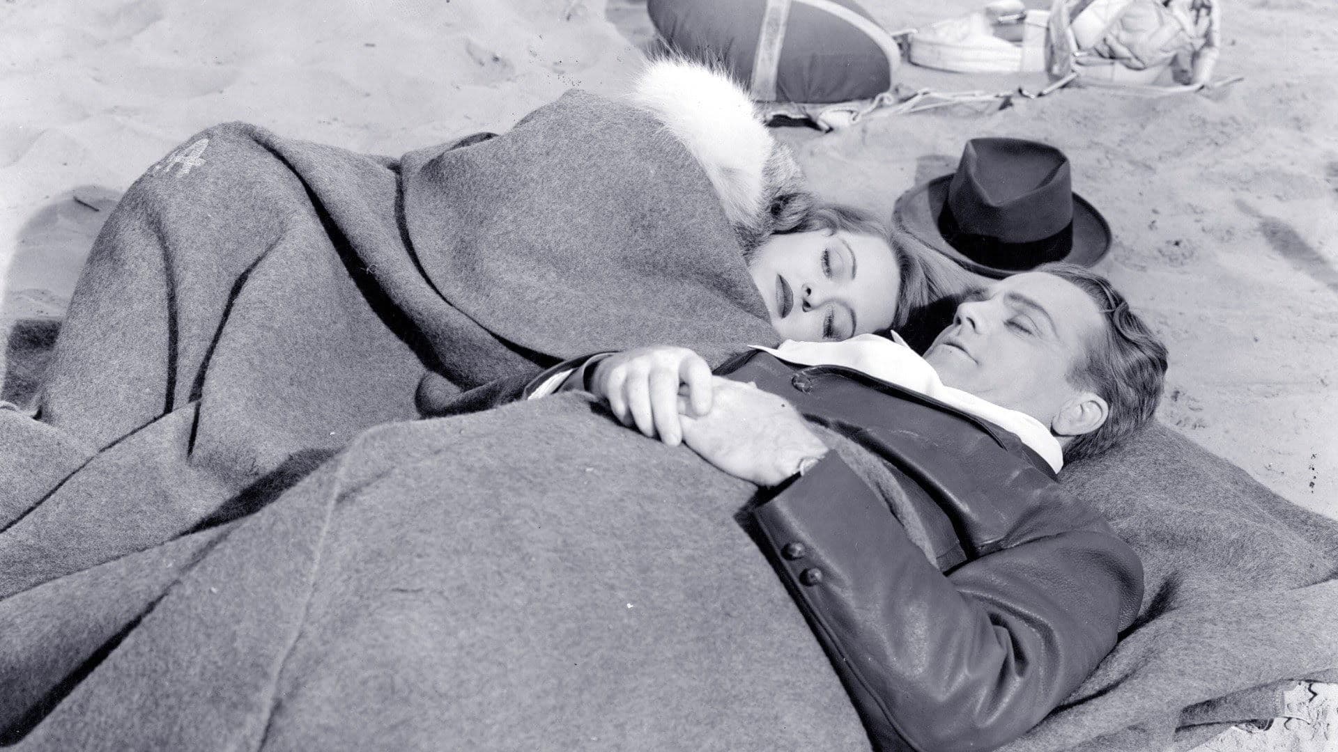 The Bride Came C.O.D. backdrop