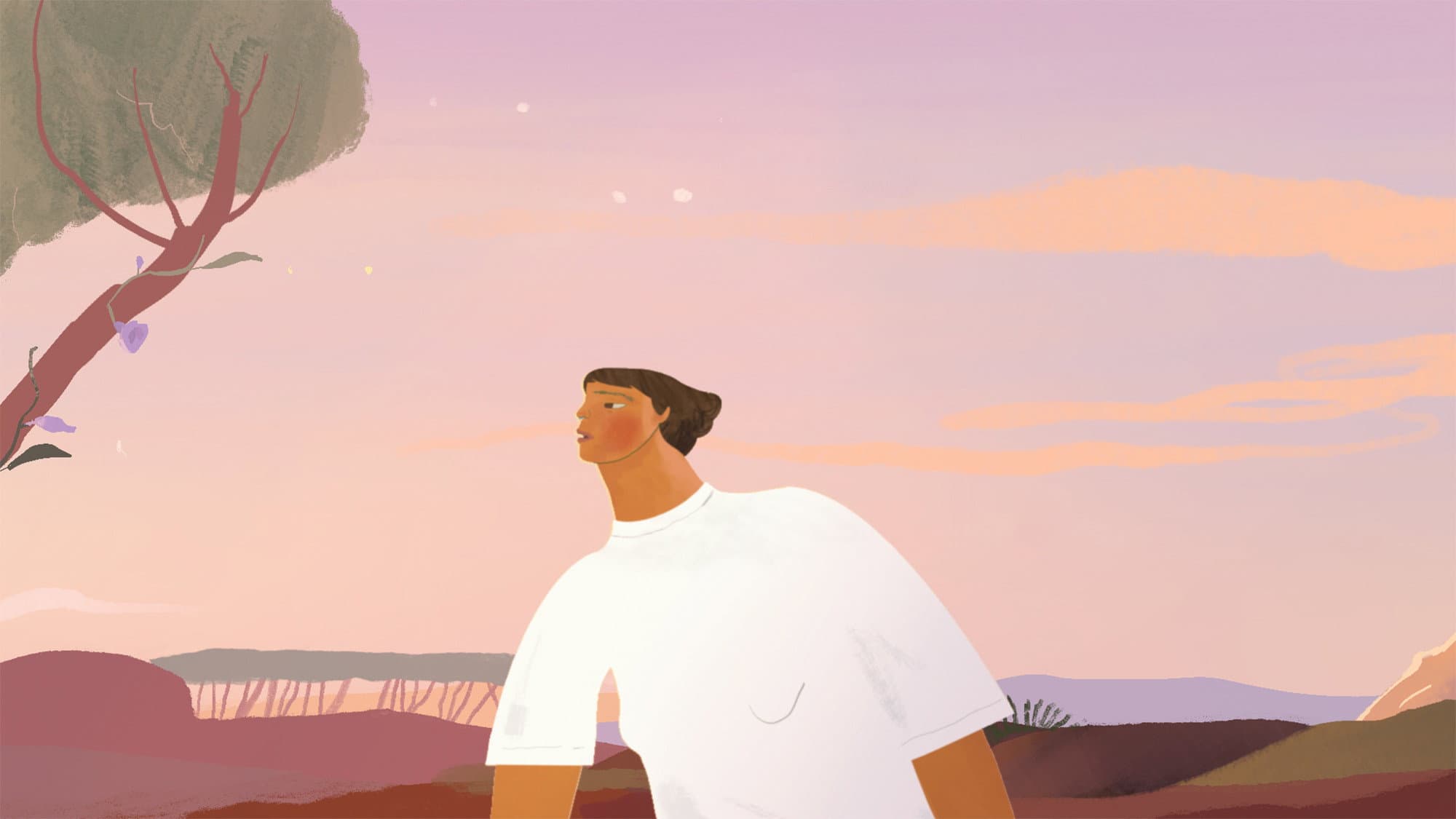 How a River Is Born backdrop