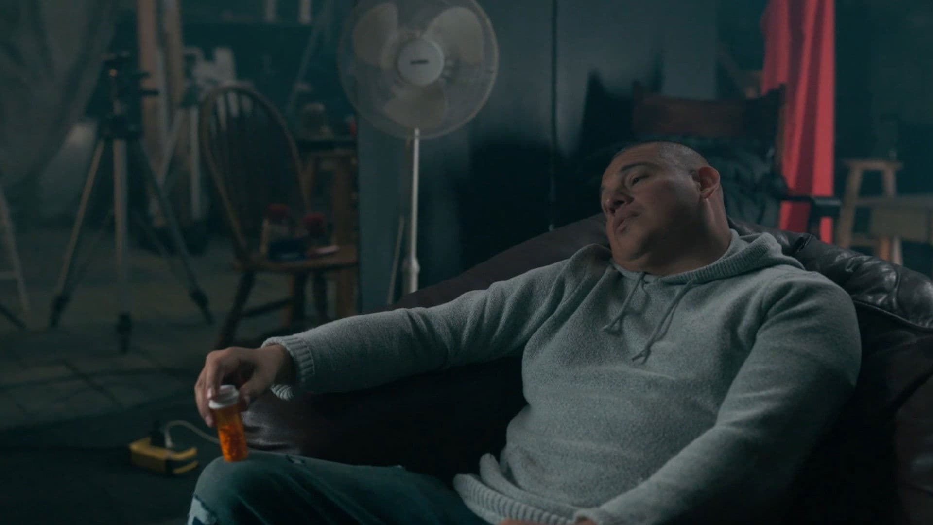 The Woman in the Room backdrop