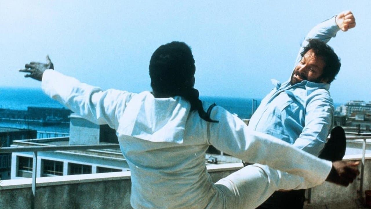 The Knock Out Cop backdrop