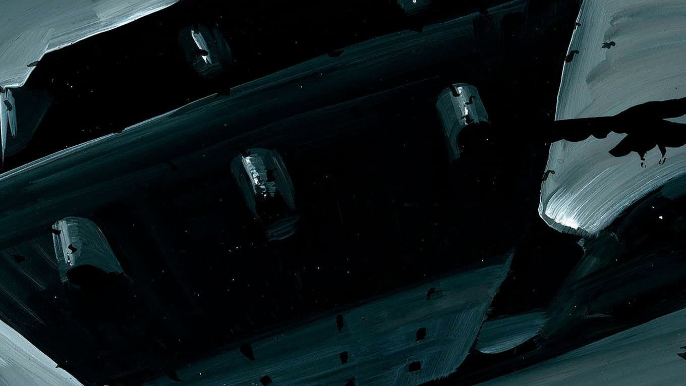 Los cuervos backdrop