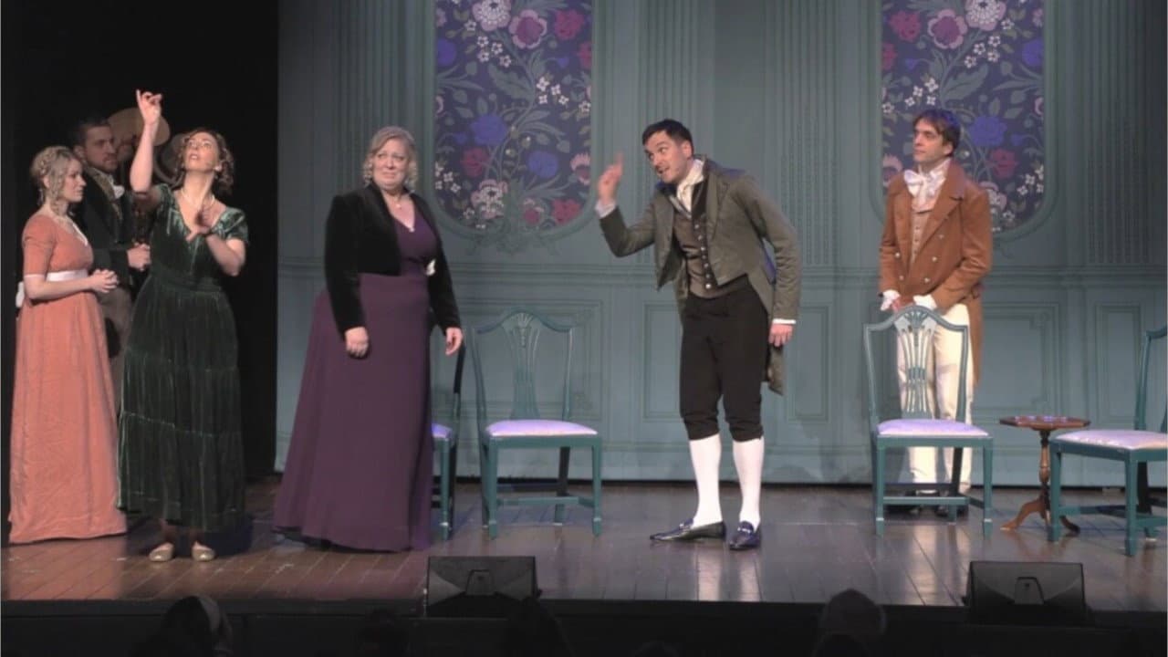 Austentatious - I Don't Think So, Sir backdrop