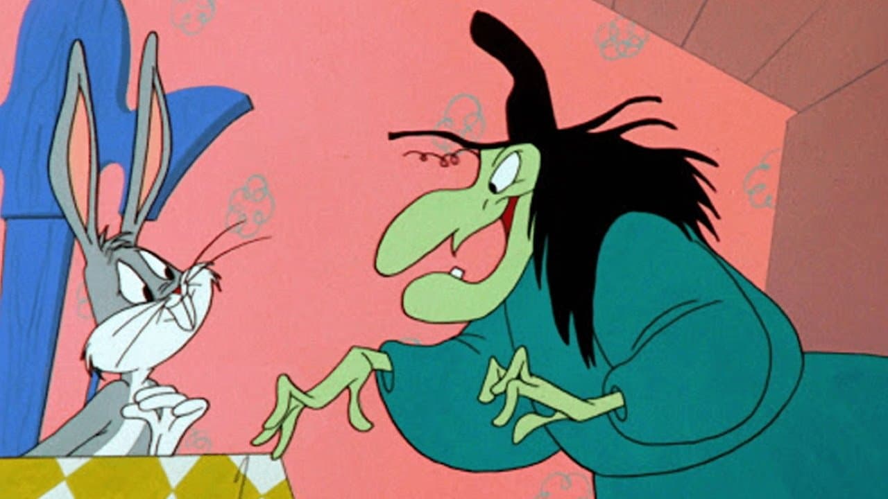 Bewitched Bunny backdrop