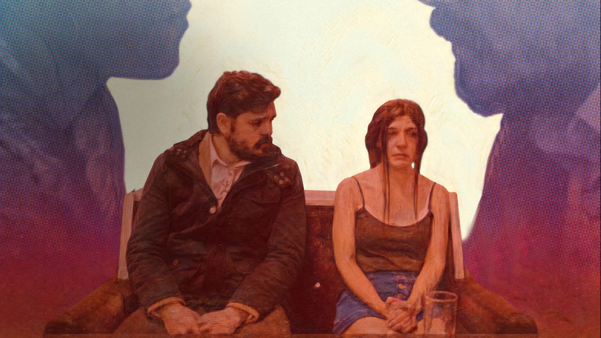 A Light Through Coloured Glass backdrop