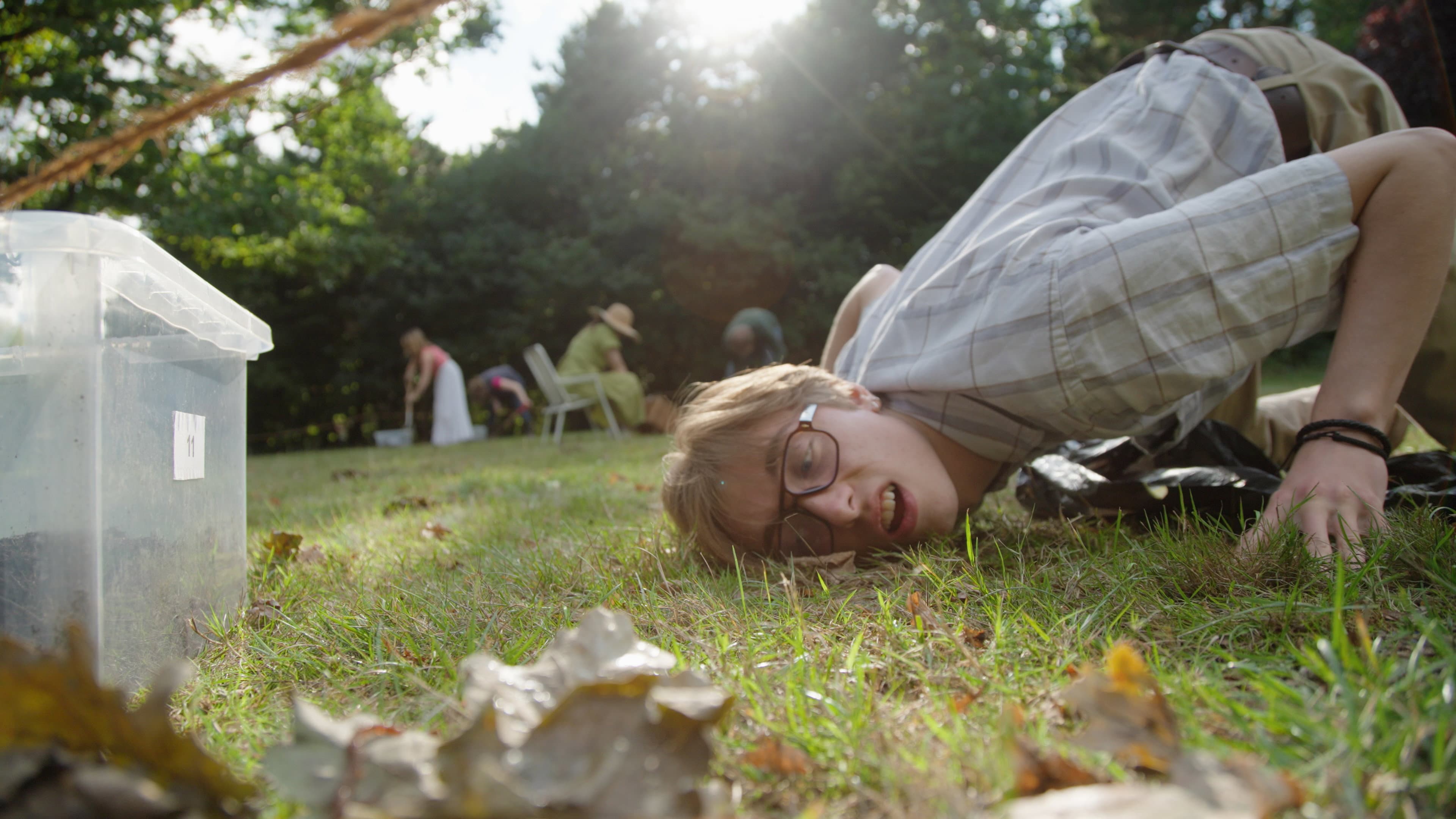 The Worm Charmers backdrop