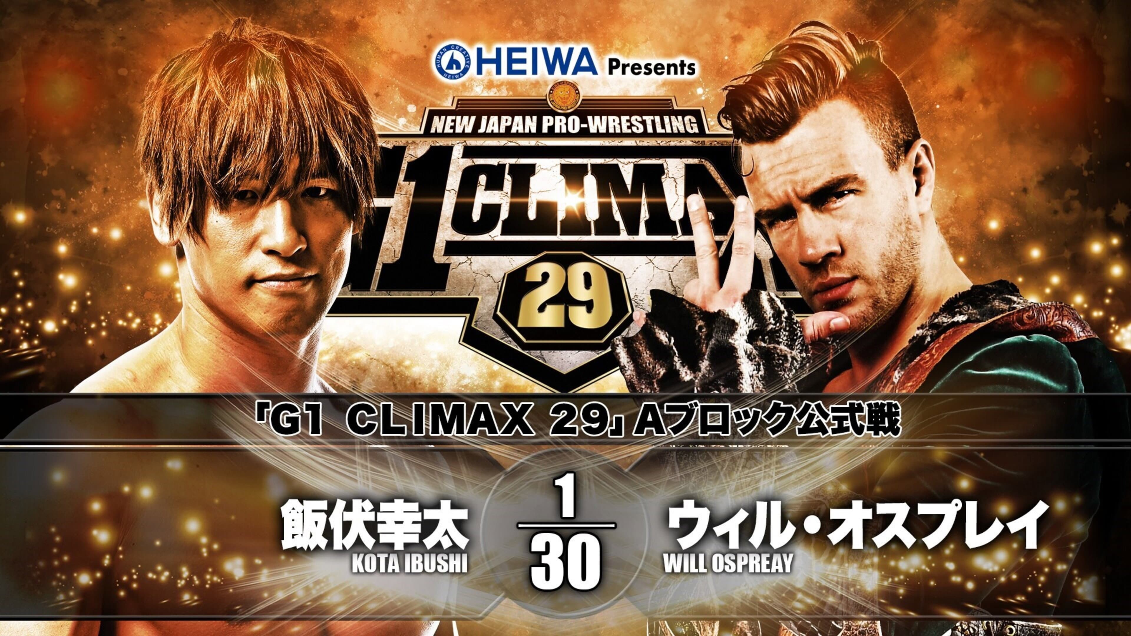 NJPW G1 Climax 29: Day 5 backdrop