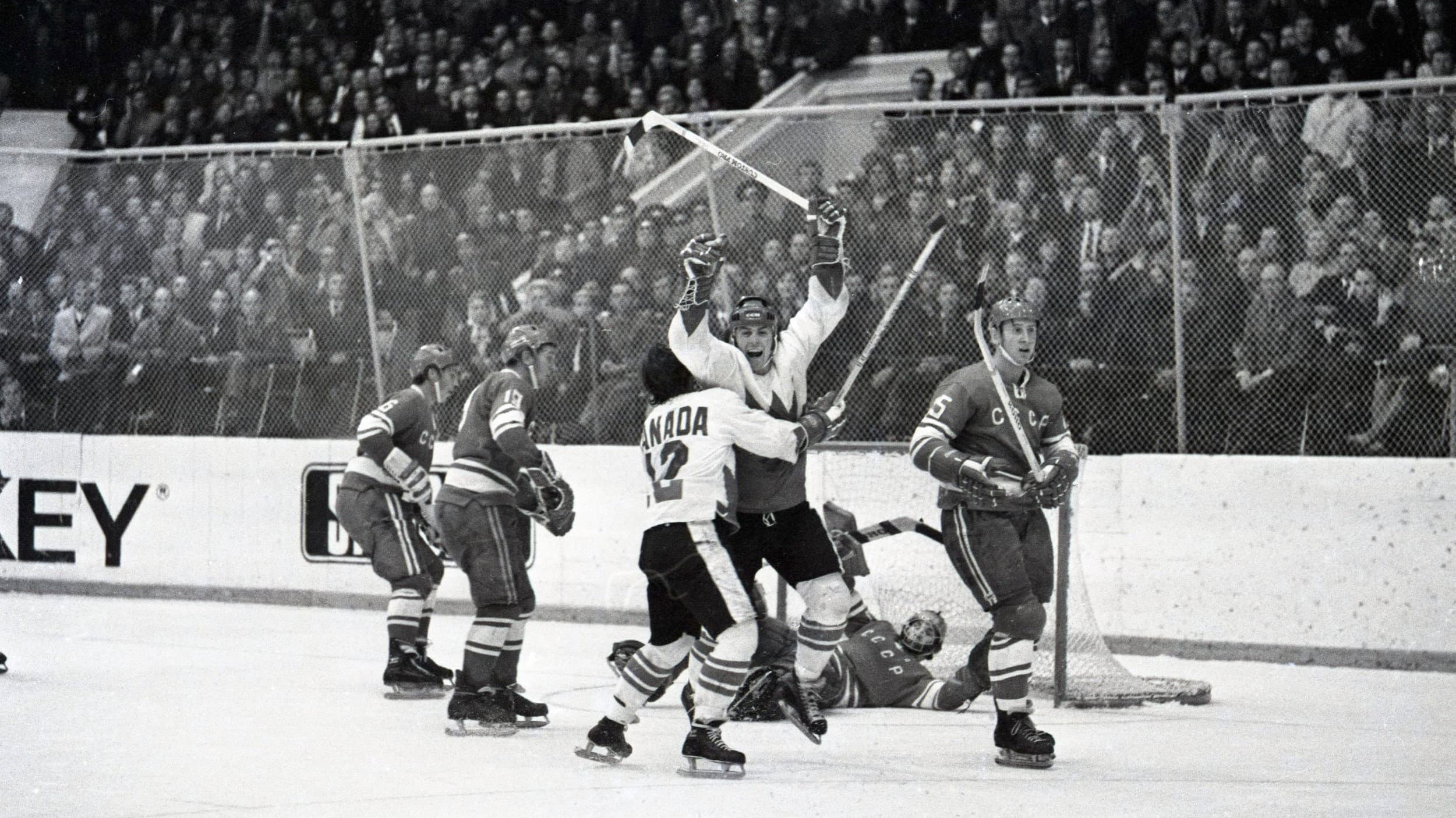 Ice-Breaker: The '72 Summit Series backdrop