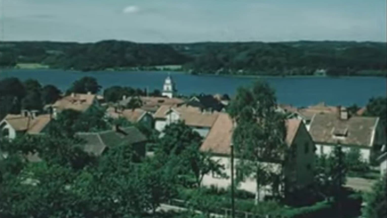 Ulricehamn, the town by Åsunden backdrop