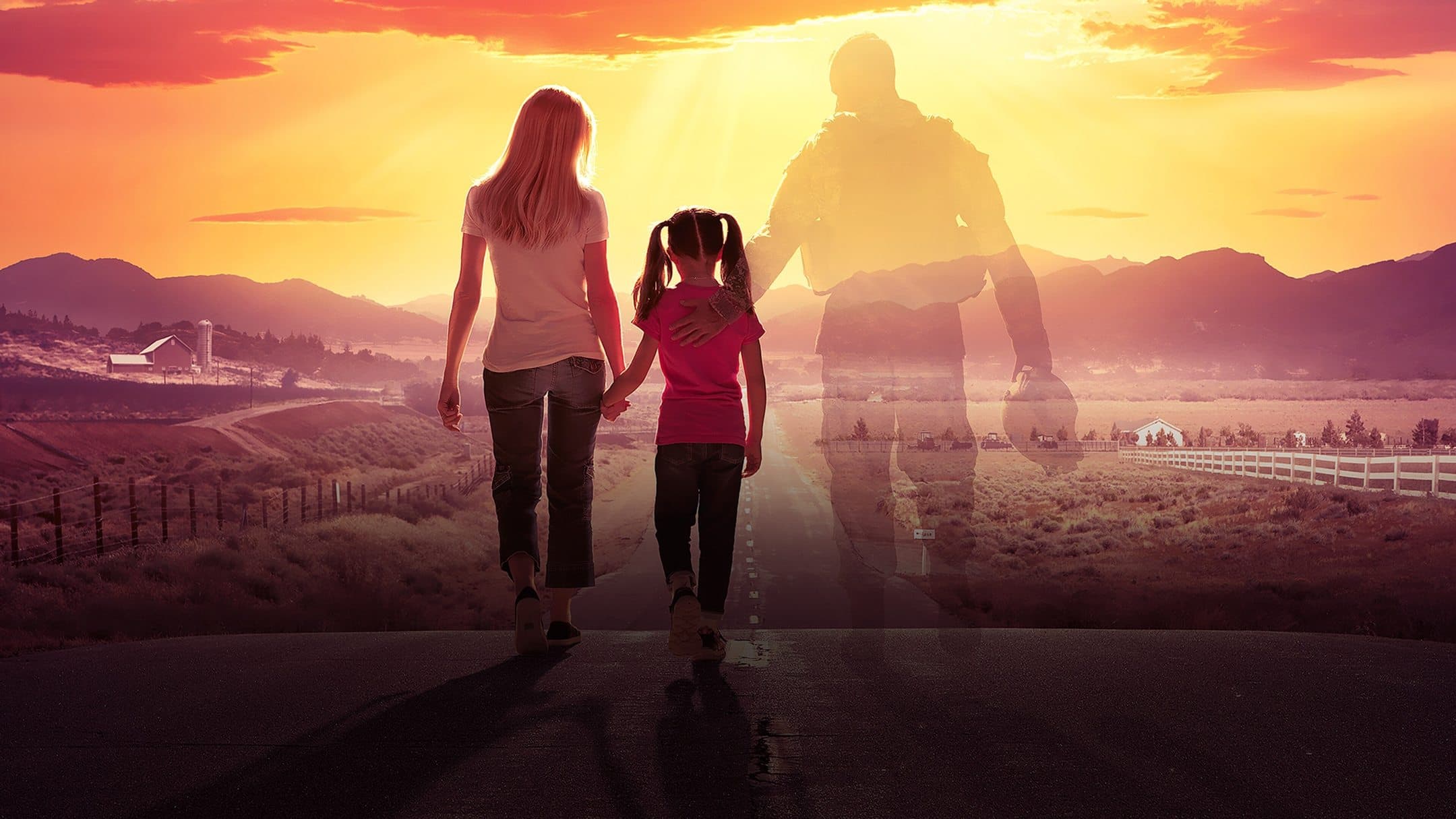 God Bless the Broken Road backdrop