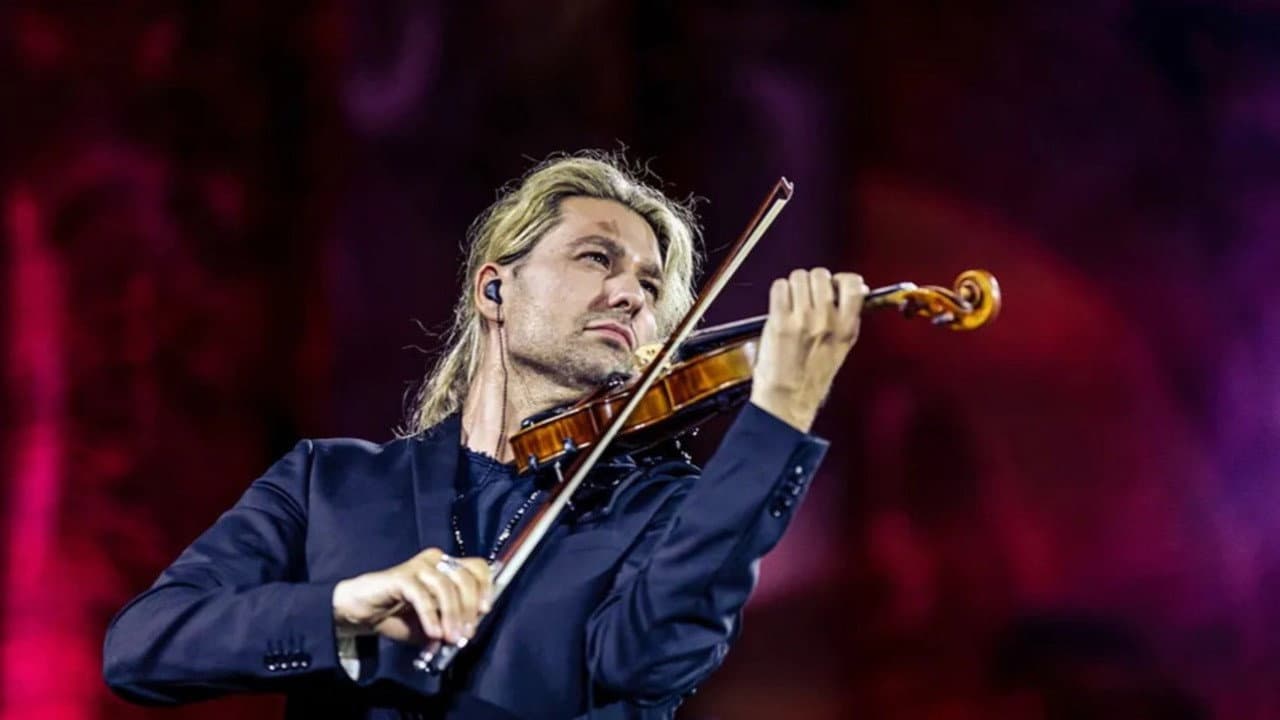 David Garrett - Sicilian Concert at Taormina's Teatro Antico backdrop
