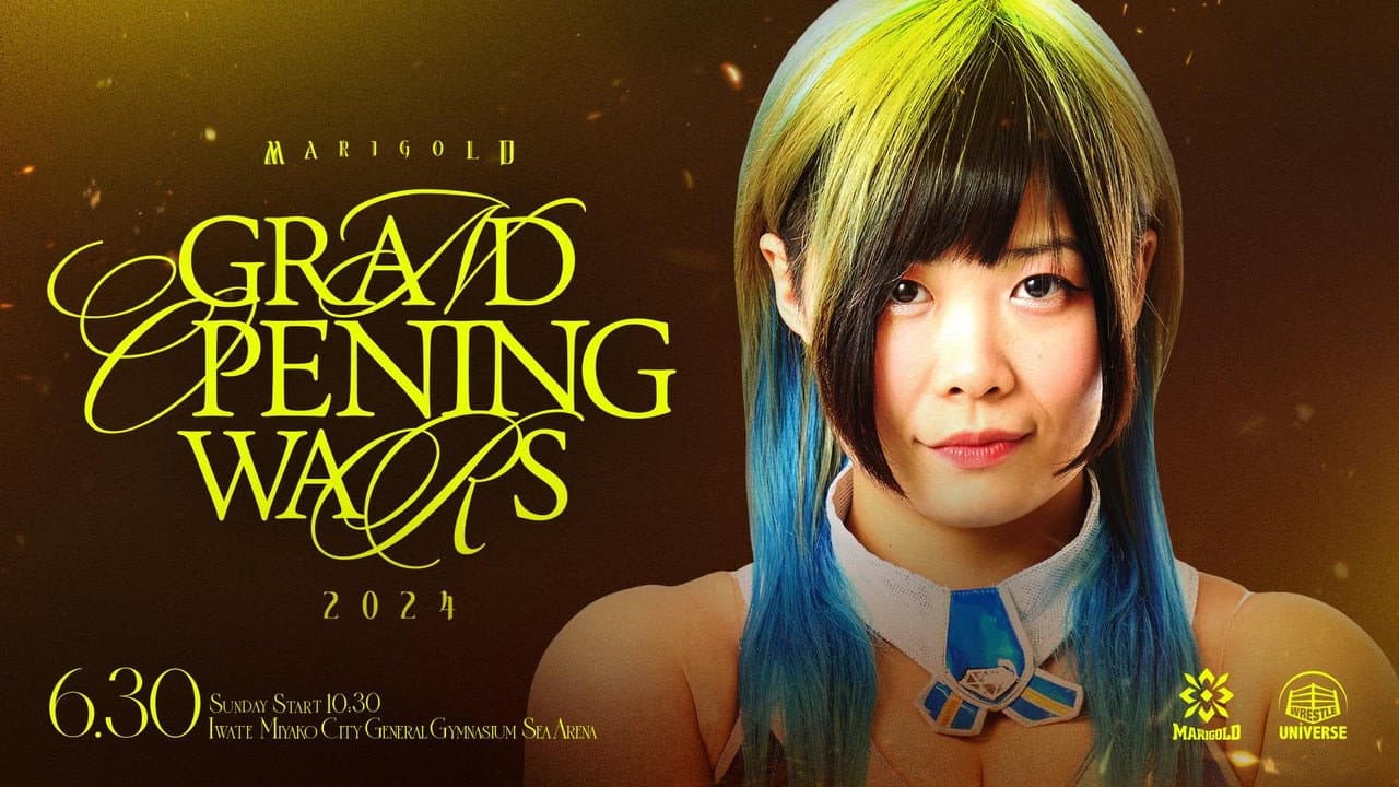 Marigold Grand Opening Wars 2024 ~ Day 9 backdrop