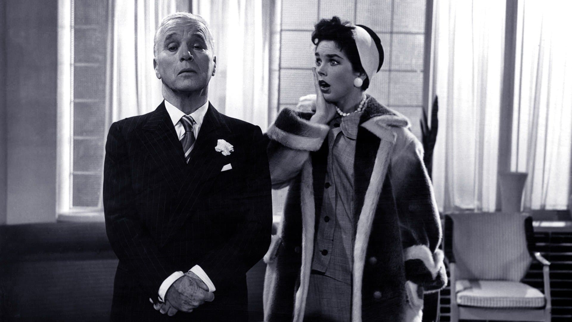 A King in New York backdrop