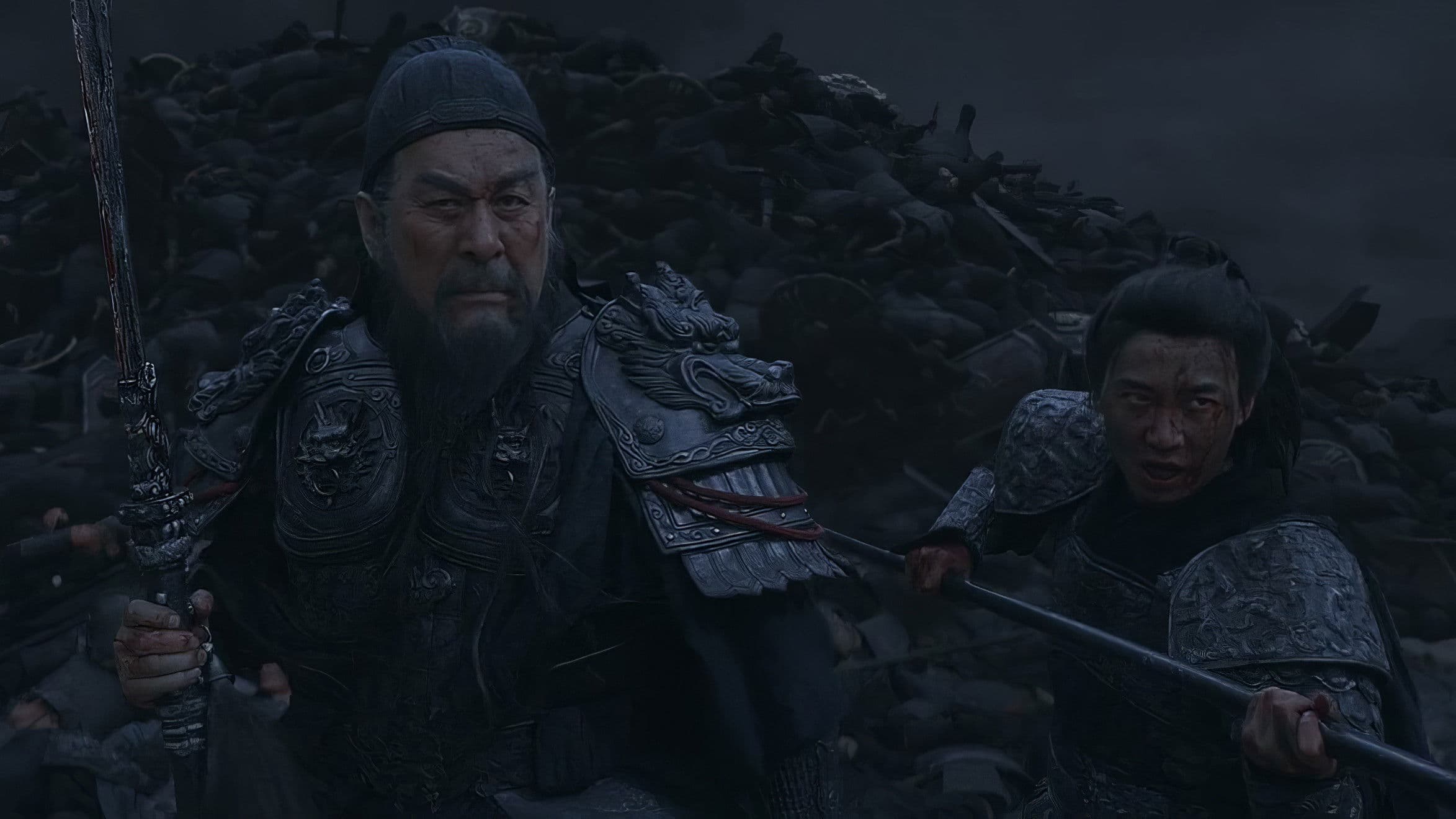 Green Dragon Crescent Blade backdrop