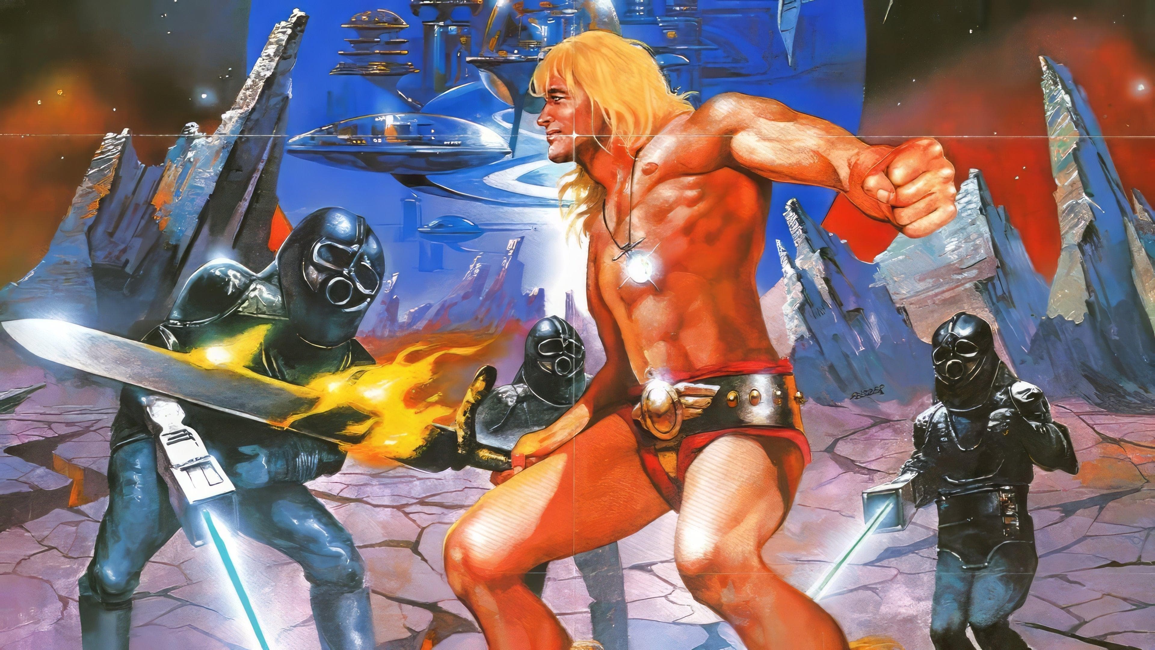 Yor: The Hunter from the Future backdrop