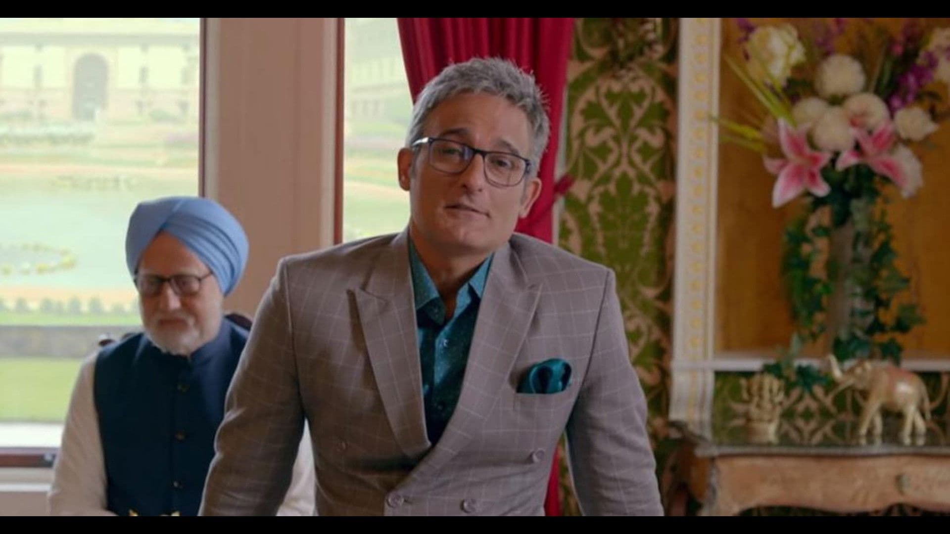 The Accidental Prime Minister backdrop