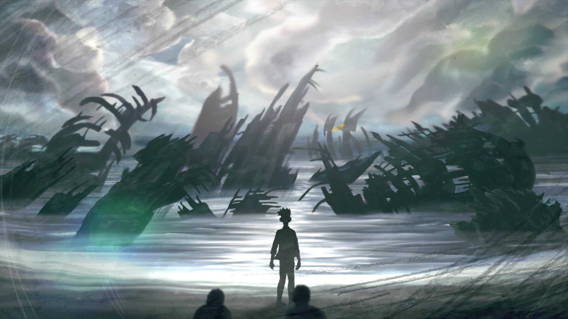 Земля саламандр backdrop