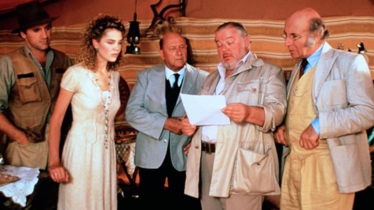 Ten Little Indians backdrop