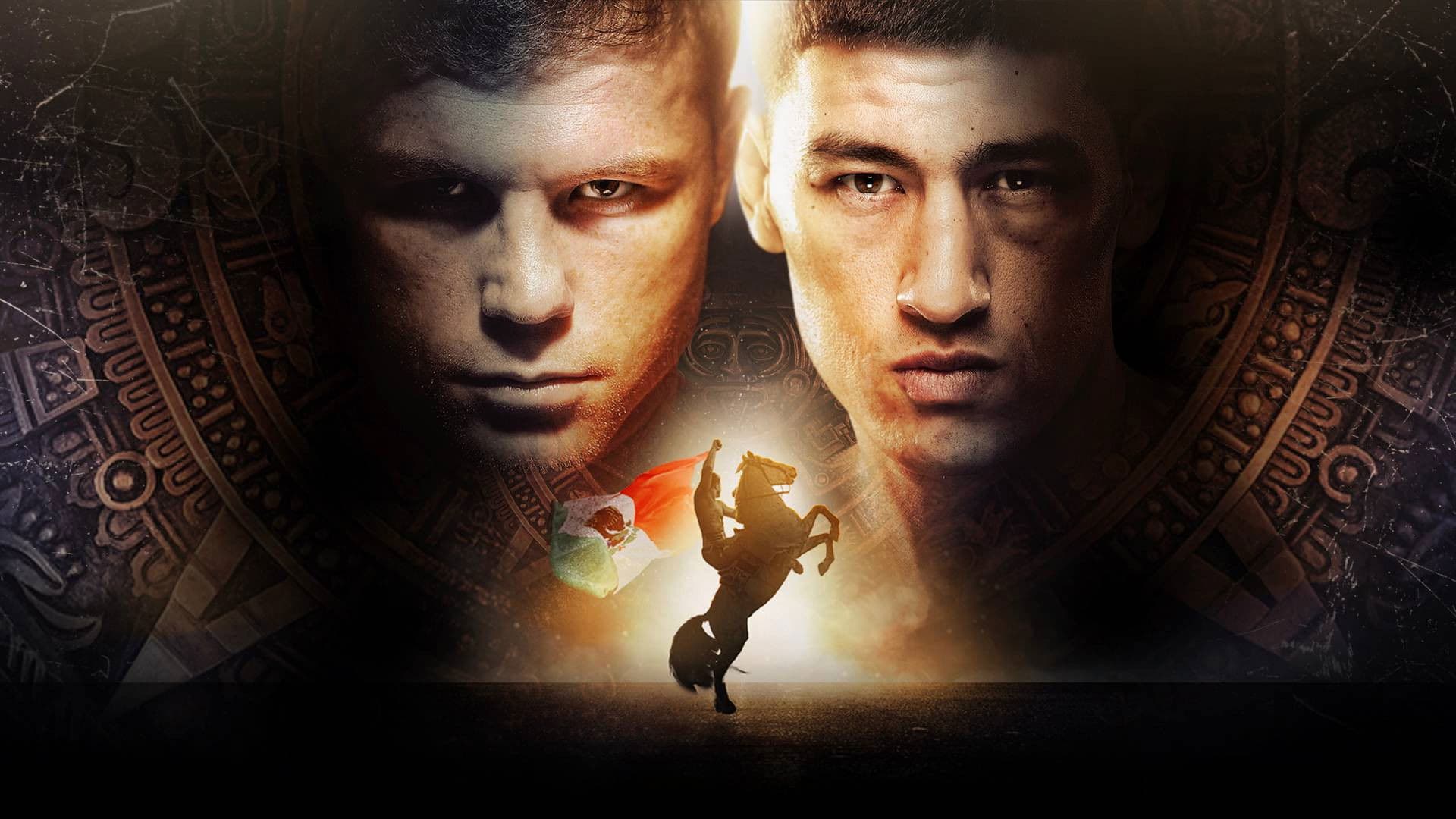 Canelo Alvarez vs. Dmitry Bivol backdrop