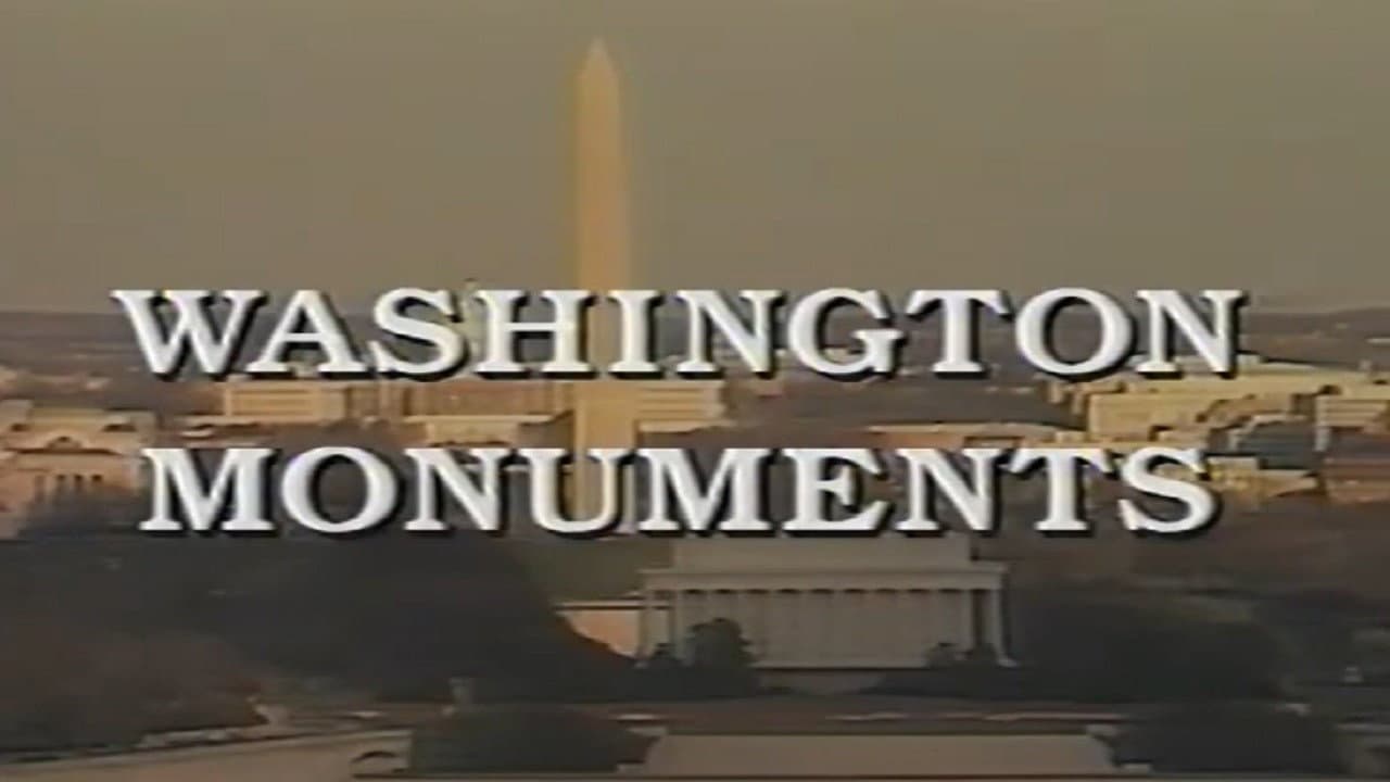 Washington Monuments backdrop