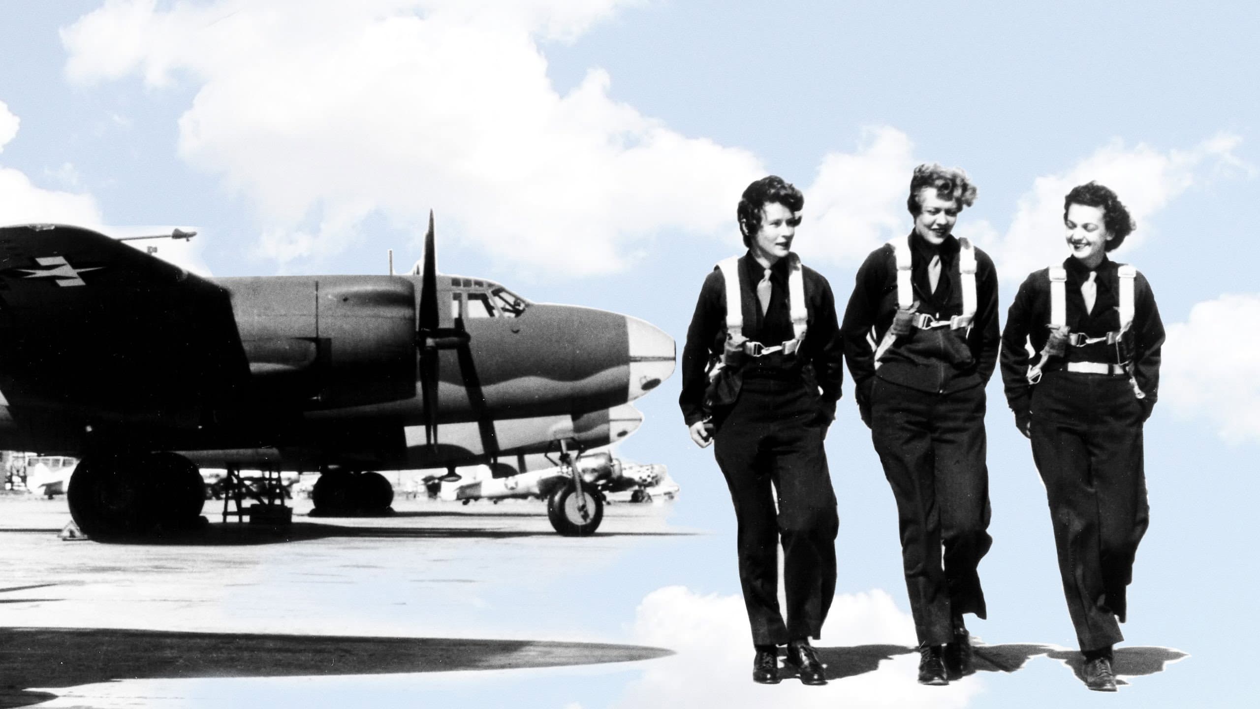 Women Combat Pilots: The Right Stuff backdrop