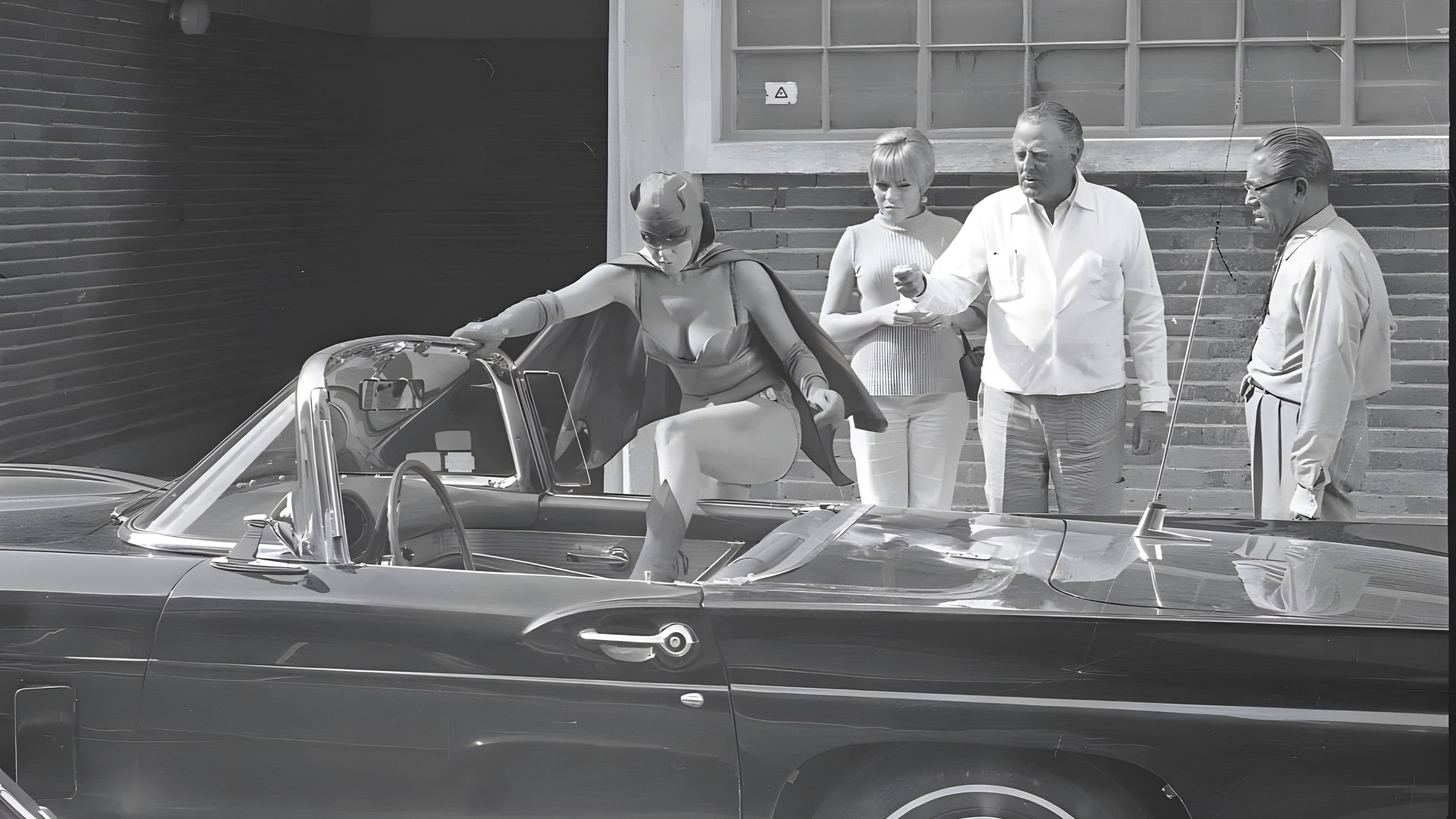 The Bat Woman backdrop