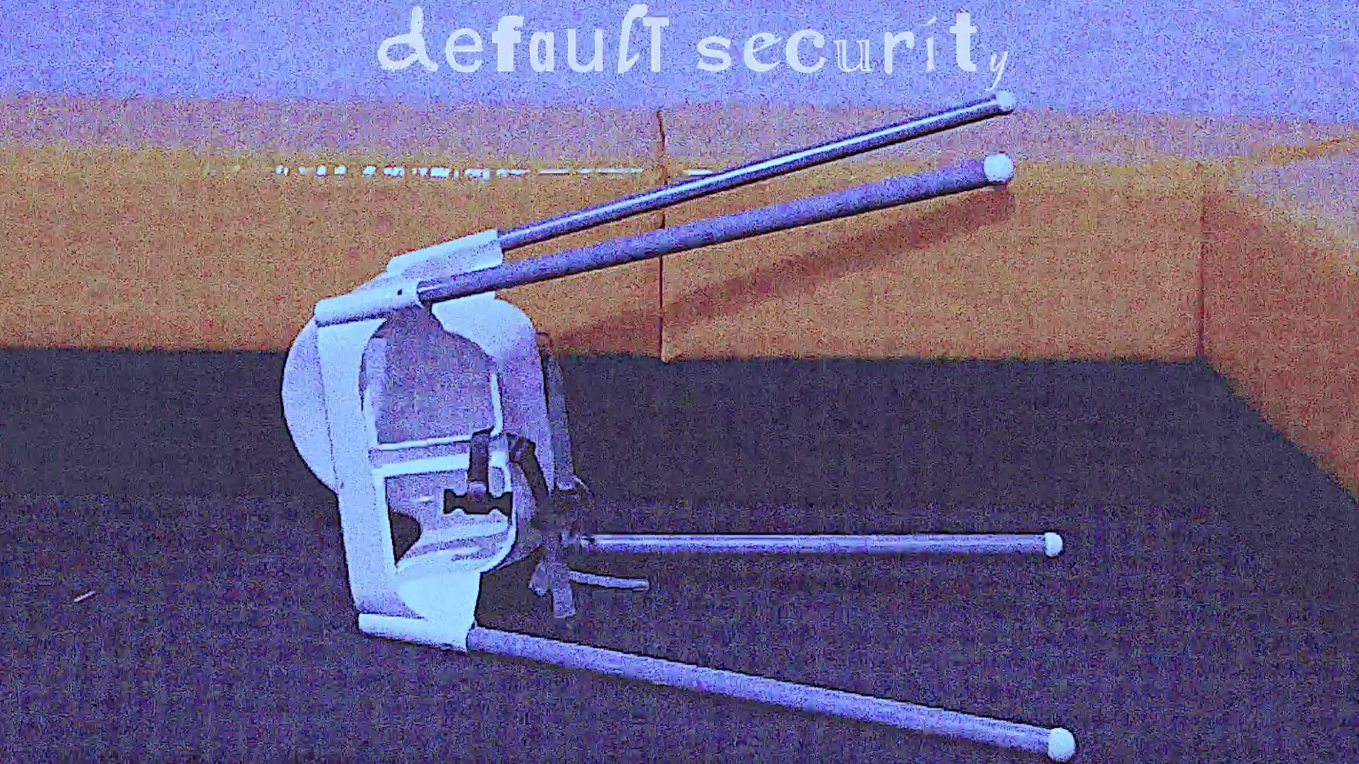 default security backdrop