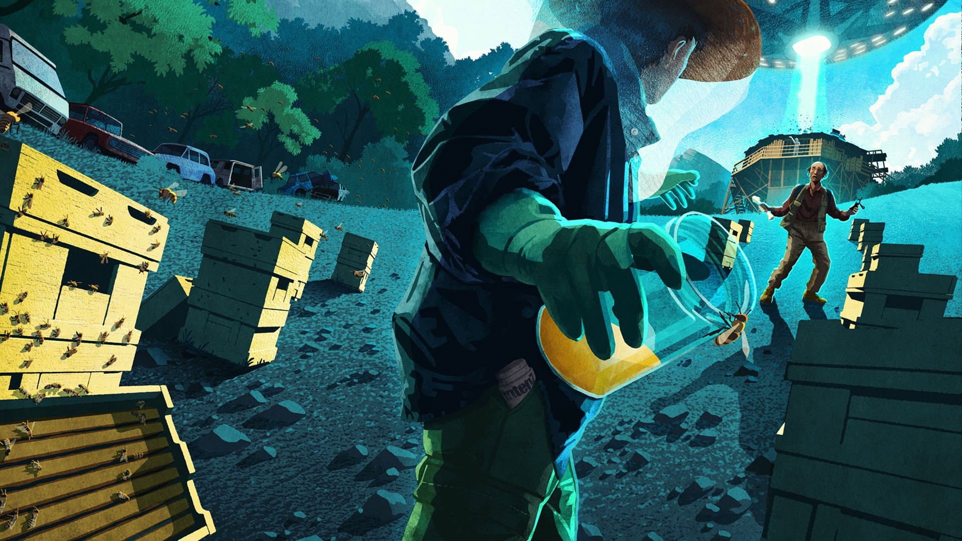 Save the Green Planet! backdrop