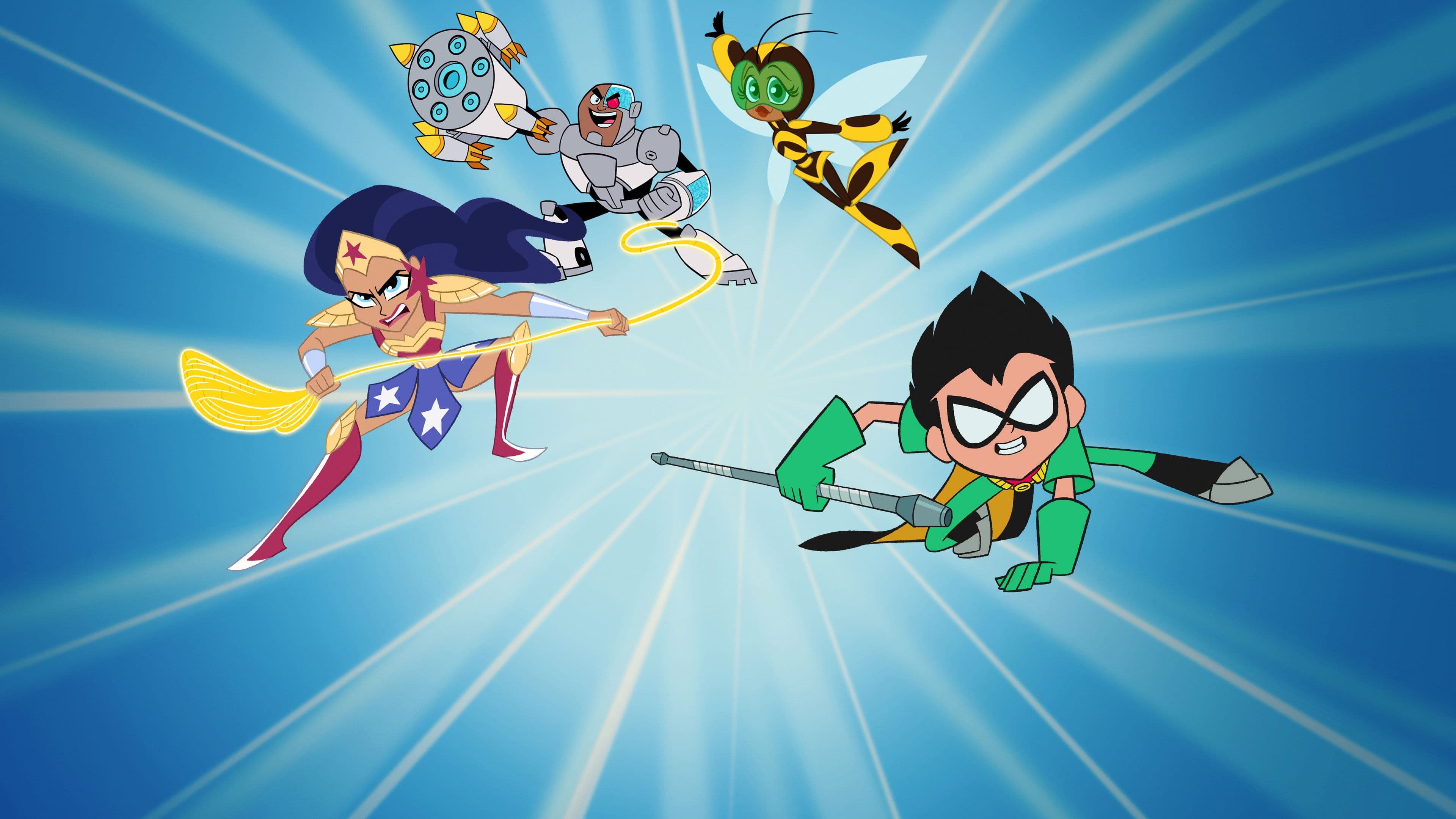 Teen Titans Go! & DC Super Hero Girls: Mayhem in the Multiverse backdrop