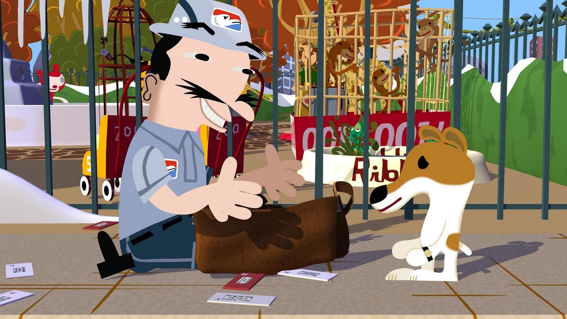 Olive, the Other Reindeer backdrop