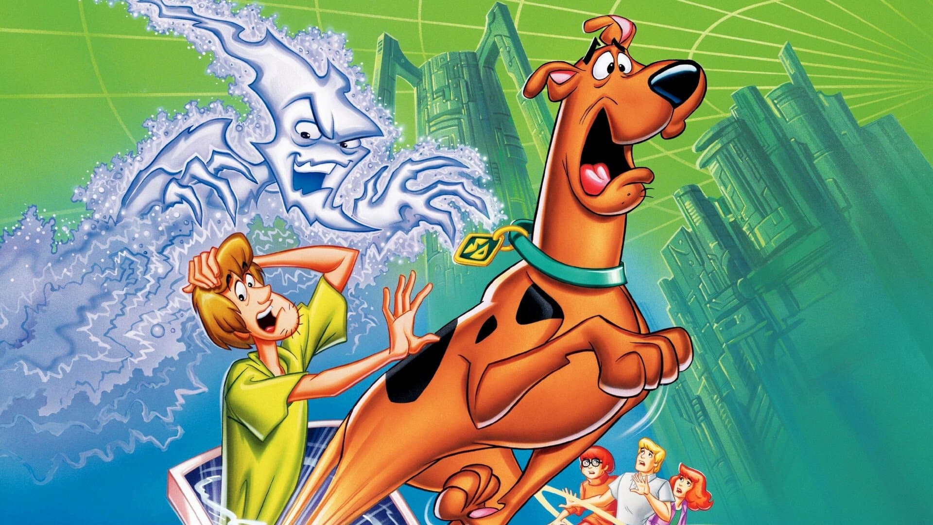 Scooby-Doo and the Cyber Chase backdrop