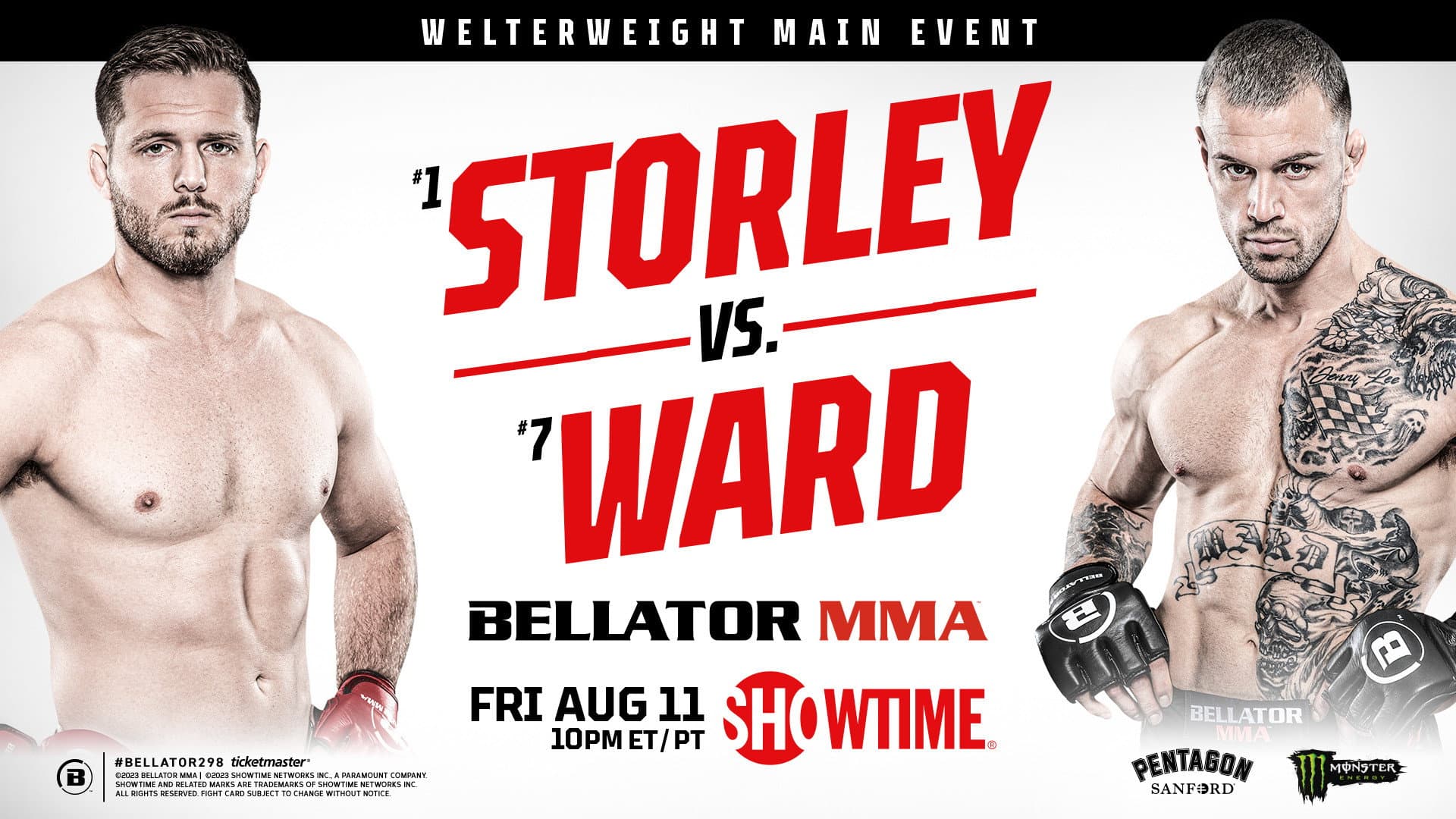 Bellator 298: Storley vs. Ward backdrop
