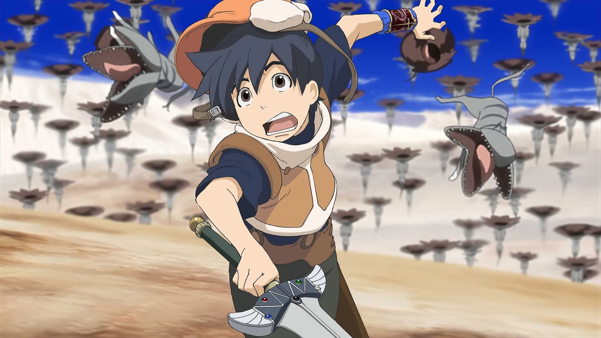 Brave Story backdrop