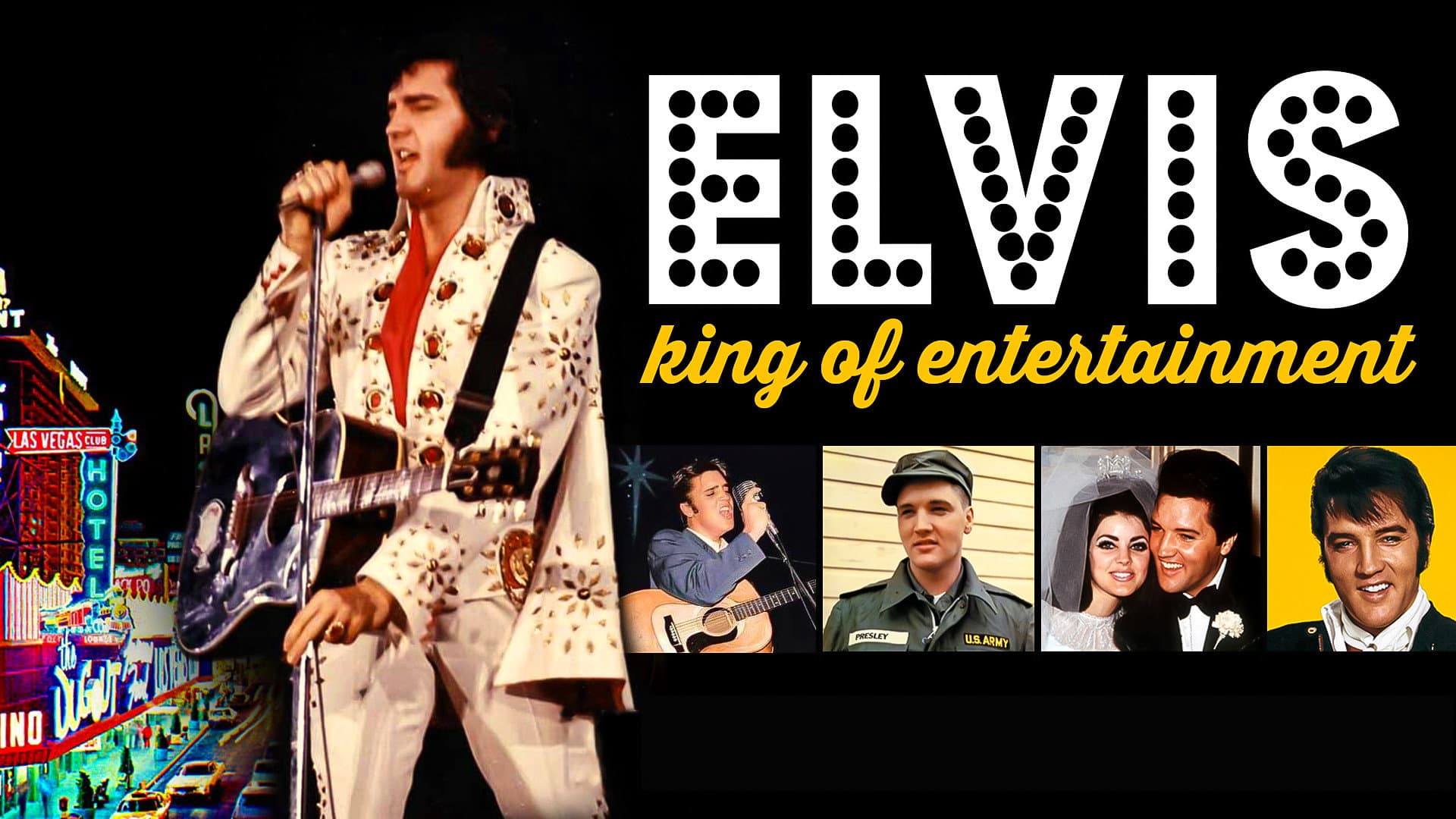 Elvis: King of Entertainment backdrop